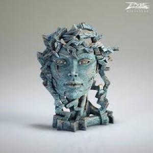 Edge Sculpture Venus Bust - Teal