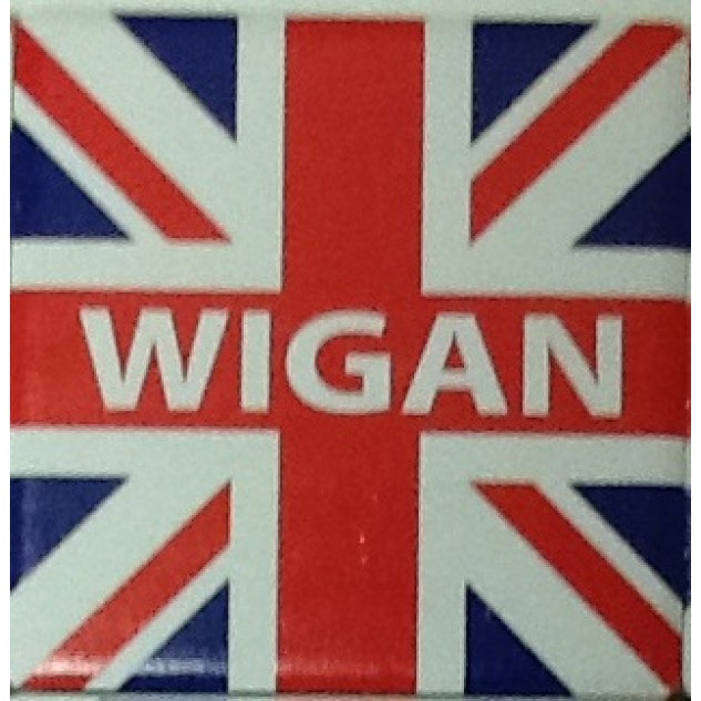 Wigan Union Jack Fridge Magnet