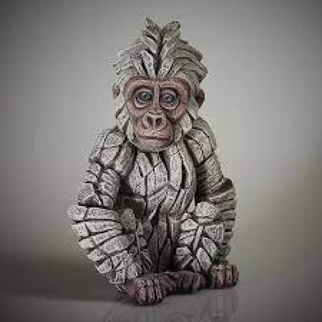 Edge Sculptures Baby Gorilla "Snowflake"