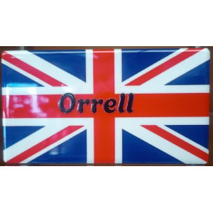 "Orrell" Union Jack Fridge Magnet "Orrell" Union Jack Fridge Magnet