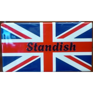 "Standish" Union Jack Fridge Magnet "Standish" Union Jack Fridge Magnet