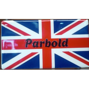 "Parbold" Union Jack Fridge Magnet "Parbold" Union Jack Fridge Magnet