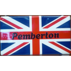 "Pemberton" Union Jack Fridge Magnet "Pemberton" Union Jack Fridge Magnet