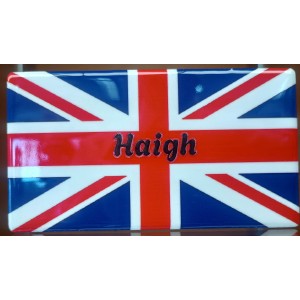 "Haigh" Union Jack Fridge Magnet "Haigh" Union Jack Fridge Magnet