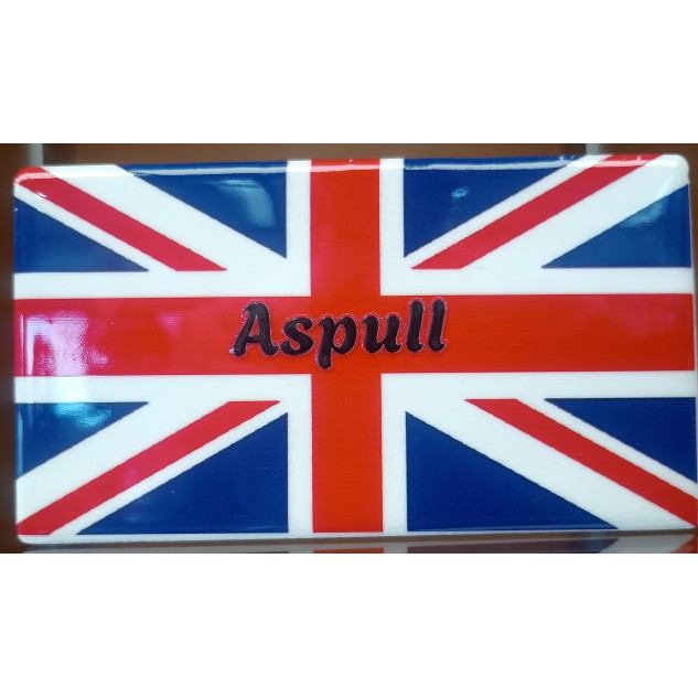 "Aspull" Union Jack Fridge Magnet