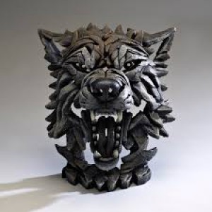 Edge Sculpture Wolf Bust Edge Sculpture Wolf Bust