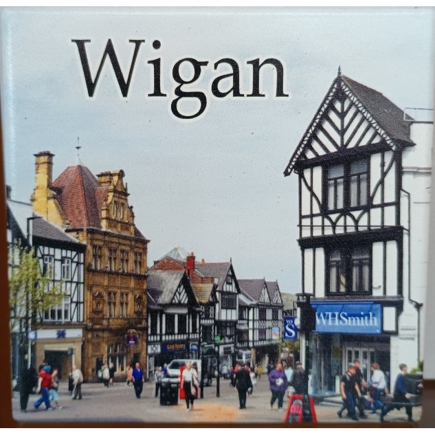 Wigan Town Ceramic Coaster Wigan Town Ceramic Coaster