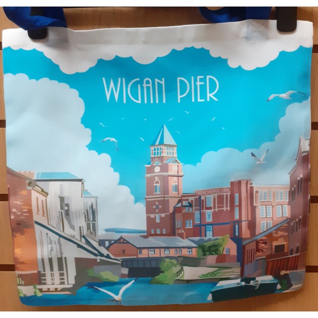 Wigan Pier Tote Bag