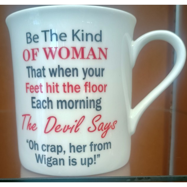 "Her From Wigan" China Cup "Her From Wigan" China Cup
